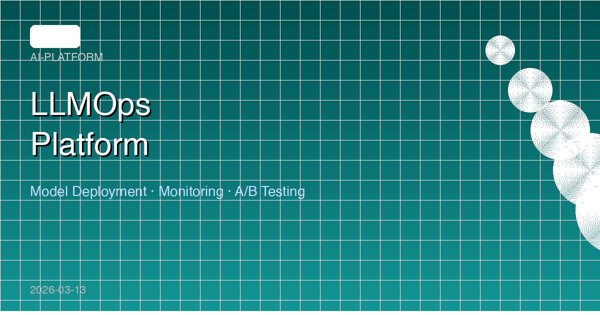 LLMOps Platform