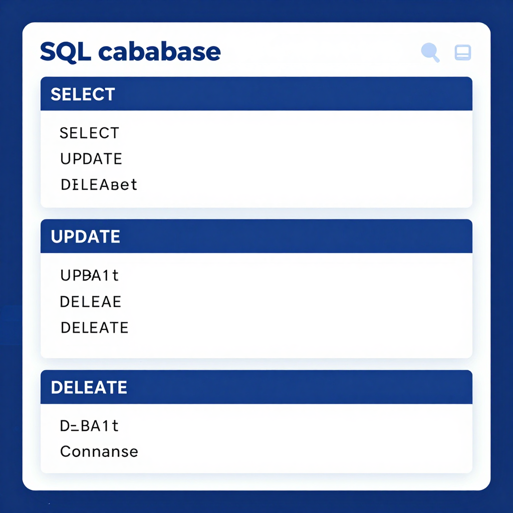 SQL Cheatsheet