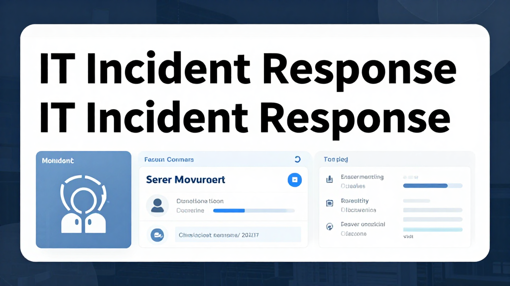 IT Incident Response Japanese